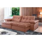 Sofá Retrátil E Reclinável Atlanta 1,80m 02 Lugares Cobre