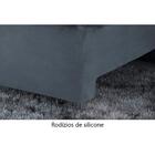 Sofá Retrátil E Reclinável Atlanta 2,30m 04 Lugares Prata