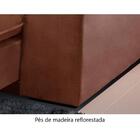 Sofá Retrátil E Reclinável Atlanta 2,50m 4 Lugares Cobre