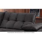 Sofá Retrátil E Reclinável Atlanta 2,90m 5 Lugares Cinza