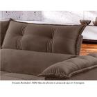 Sofá Retrátil E Reclinável Atlas 1,80m 02 Lugares Txr Bege