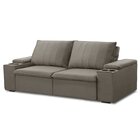 Sofá Retrátil E Reclinável Ballarat 2,05m Com Porta Copos Vel