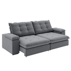 Sofá Retrátil E Reclinável Bipartido 2,30m 3 Lugares Fofão Sl