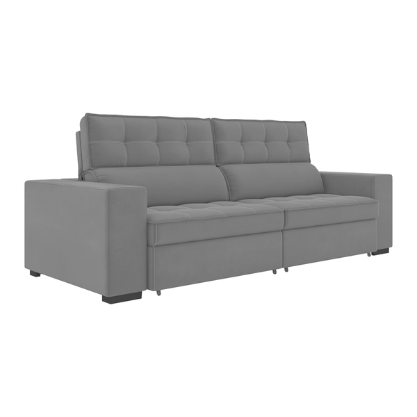 Sofá Retrátil E Reclinável Bipartido 2 Lugares 208cm Israel V