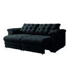 Sofá Retrátil E Reclinável Bipartido 3 Lugares 2,30m Suede Ve