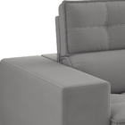 Sofá Retrátil E Reclinável Bipartido 3 Lugares 246cm Israel V