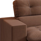 Sofá Retrátil E Reclinável Bipartido 3 Lugares 246cm Riviera