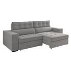 Sofá Retrátil E Reclinável Bipartido 4 Lugares 300cm Israel V