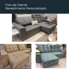 Sofá Retrátil E Reclinável Bipartido 5 Lugares 290cm Sonza Ve