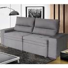 Sofá Retrátil E Reclinável C/ Baú 3 Lugares Arezzo – Amz - Ci