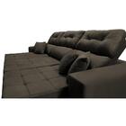 Sofá Retrátil E Reclinável Cama Inbox Diamond 2,25m Tecido Su