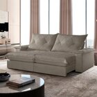 Sofá Retrátil E Reclinável Com Catraca Blindada 200cm Mônaco