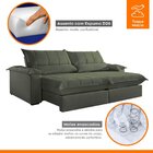 Sofá Retrátil E Reclinável Com Catraca Blindada 200cm Porto B