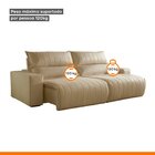 Sofá Retrátil E Reclinável Com Catraca Blindada 210cm Palermo