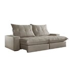 Sofá Retrátil E Reclinável Com Catraca Blindada 210cm Porto N