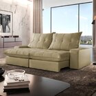 Sofá Retrátil E Reclinável Com Catraca Blindada 210cm Porto V