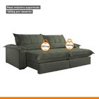 Sofá Retrátil E Reclinável Com Catraca Blindada 220cm Porto B