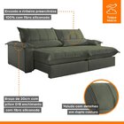 Sofá Retrátil E Reclinável Com Catraca Blindada 220cm Porto B