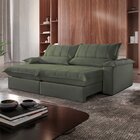 Sofá Retrátil E Reclinável Com Catraca Blindada 220cm Porto B