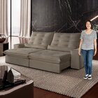 Sofá Retrátil E Reclinável Com Catraca Blindada 230cm Dubai V