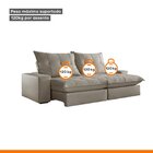 Sofá Retrátil E Reclinável Com Catraca Blindada 250cm Porto N