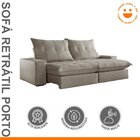 Sofá Retrátil E Reclinável Com Catraca Blindada 250cm Porto N