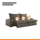 Sofá Retrátil E Reclinável Com Catraca Blindada 250cm Porto V