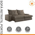 Sofá Retrátil E Reclinável Com Catraca Blindada 250cm Porto V