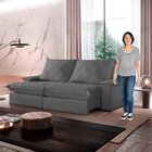 Sofá Retrátil E Reclinável Com Catraca Blindada 280cm Merlot