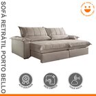 Sofá Retrátil E Reclinável Com Catraca Blindada 280cm Porto B