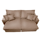 Sofa Retrátil E Reclinável Com Molas Cama Inbox Premium 2,32m