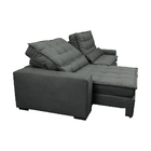 Sofá Retrátil E Reclinável Com Molas Ensacadas Cama Inbox Gol