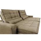 Sofá Retrátil E Reclinável Com Molas Ensacadas Cama Inbox Gol