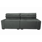 Sofá Retrátil E Reclinável Com Molas Ensacadas Cama Inbox Gol