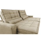 Sofá Retrátil E Reclinável Com Molas Ensacadas Cama Inbox Gol