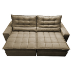 Sofá Retrátil E Reclinável Com Molas Ensacadas Cama Inbox Gol