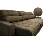 Sofá Retrátil E Reclinável Com Molas Ensacadas Cama Inbox Mas