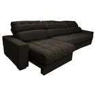 Sofá Retrátil E Reclinável Com Molas Ensacadas Cama Inbox Mas