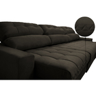 Sofá Retrátil E Reclinável Com Molas Ensacadas Cama Inbox Mas