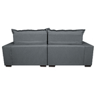 Sofá Retrátil E Reclinável Com Molas Ensacadas Cama Inbox Pri