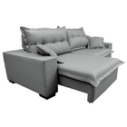 Sofá Retrátil E Reclinável Com Molas Ensacadas Cama Inbox Pri