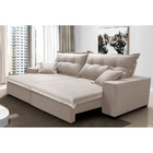 Sofá Retrátil E Reclinável Com Molas Ensacadas Cama Inbox Pri