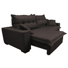 Sofá Retrátil E Reclinável Com Molas Ensacadas Cama Inbox Pri