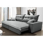 Sofá Retrátil E Reclinável Com Molas Ensacadas Cama Inbox Pri