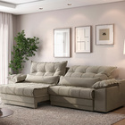 Sofá Retrátil E Reclinável Com Molas Ensacadas E Carregador U