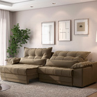 Sofá Retrátil E Reclinável Com Molas Ensacadas E Carregador U