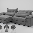 Sofá Retrátil E Reclinável Com Molas Ensacadas E Carregador U