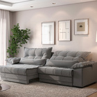 Sofá Retrátil E Reclinável Com Molas Ensacadas E Carregador U