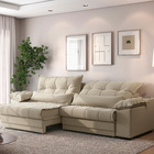 Sofá Retrátil E Reclinável Com Molas Ensacadas E Carregador U