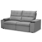 Sofá Retrátil E Reclinável Com Porta Copos E Objetos 1,80m Pa